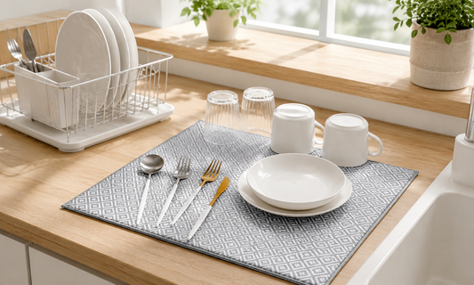Dish Drying Mat vs Dish Rack: Which One Is Better for a Small Kitchen?