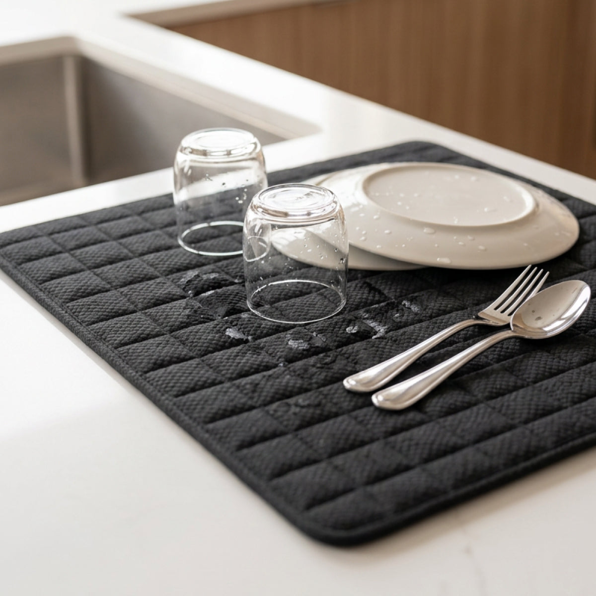 KitchenPick Microfiber Dish Drying Mat