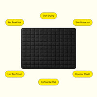 KitchenPick kitchen counter drying mat keeping sink area clean and dry