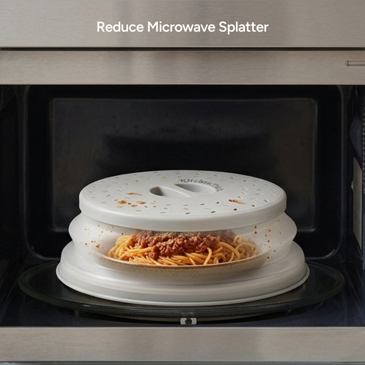 Everyday Mess-Free Kitchen Bundle – Soap Dispenser, Microwave Cover & Dish Drying Mat