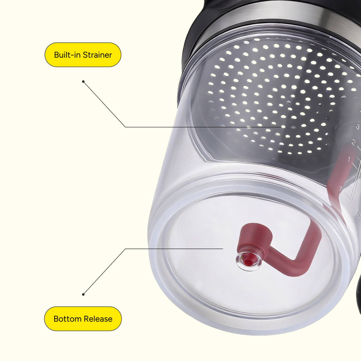 Kitchenpick Fat Separator 1000ml with Bottom Release