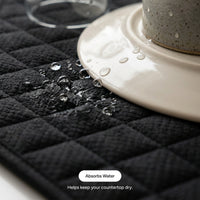 Kitchen Sink Reset Bundle – 2-in-1 Soap Dispenser & Absorbent Dish Drying Mat