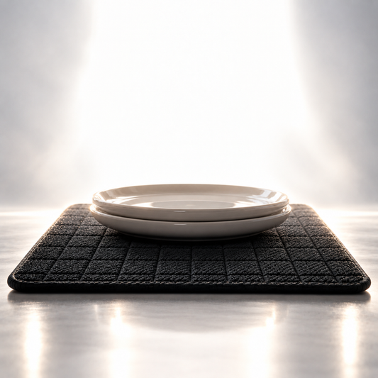 Absorbent Dish Drying Mat – Keeps Counters Dry & Clean